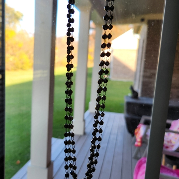 Beautiful Vintage Napier Necklace Triple Strand Sparkle Shine Pretty - Picture 4 of 4